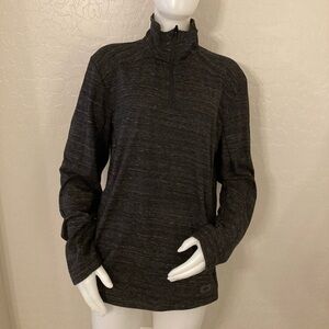 OGIO Black Half Zip Pullover L